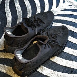 Yeezy Black Knit Sneakers